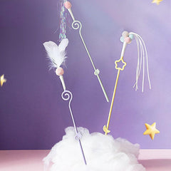 Fairy Stick Cat Teaser with Feather