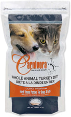 Carnivora - Whole Animal Diet Turkey Patties