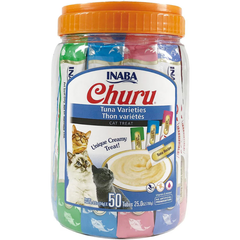 INABA Churu Puree Tuna Variety Jar