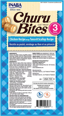 INABA Churu Bites Chicken Recipe Wraps Tuna with Scallop Recipe